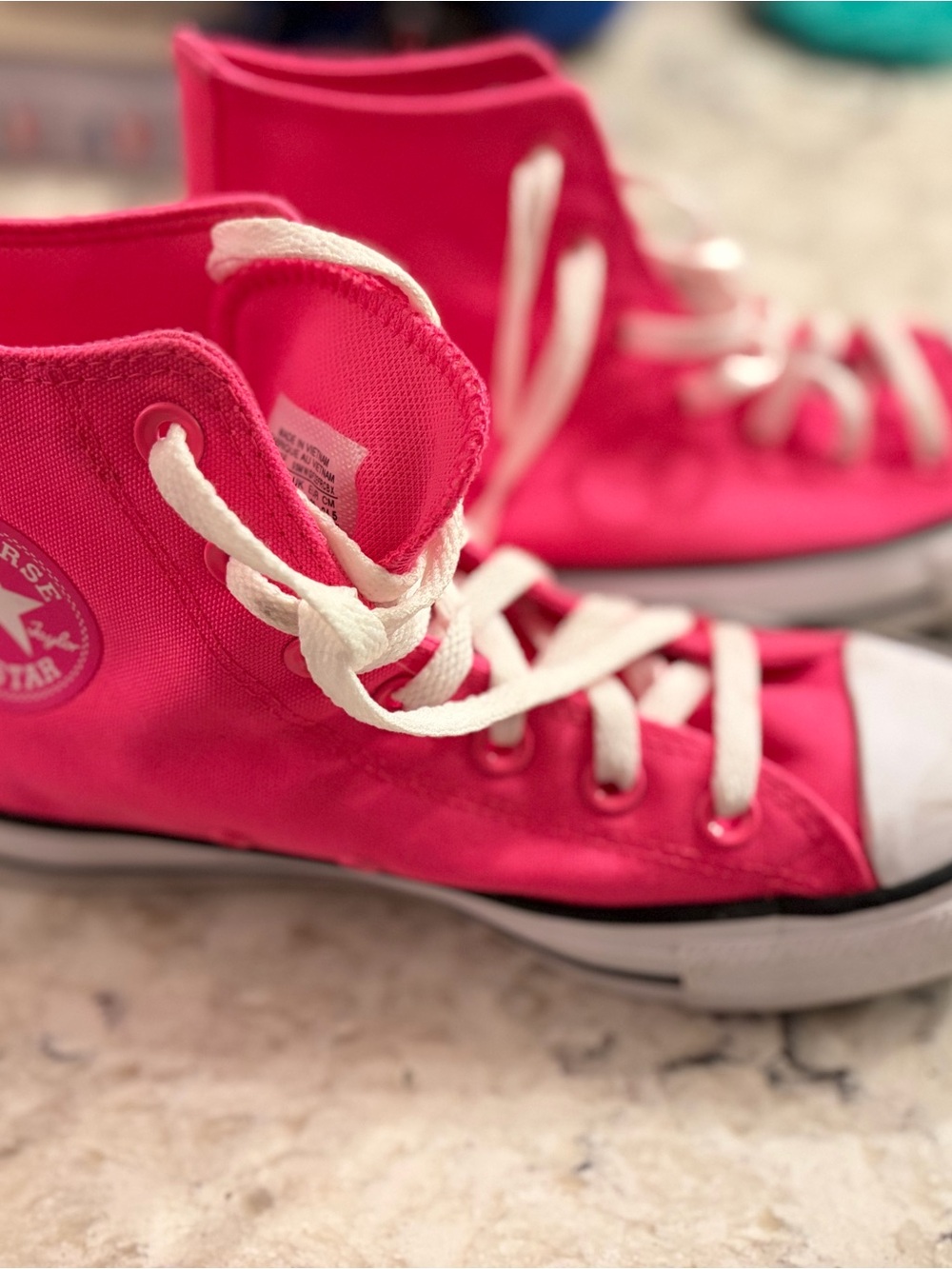 Converse Chuck Taylor All Star Pink High Top Sneakers Women’s 8.